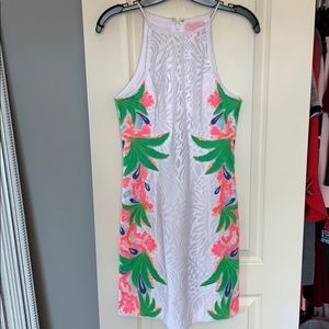 White tropical dress🌴🌺